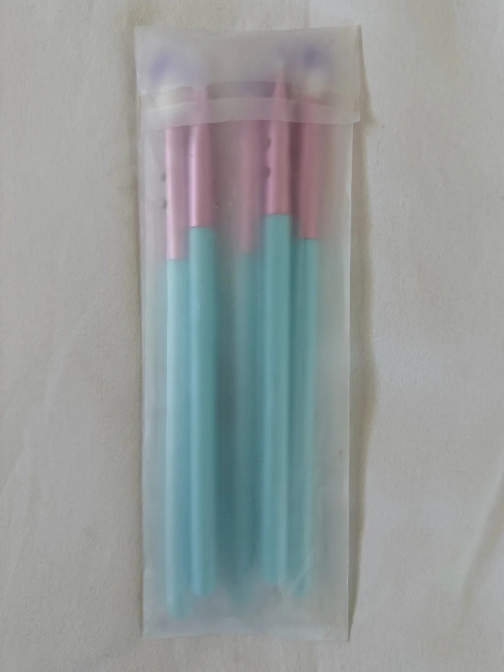 SLMISSGLAM Stay Sparkly 5-Piece Ombré Eye Brush Set - NIB